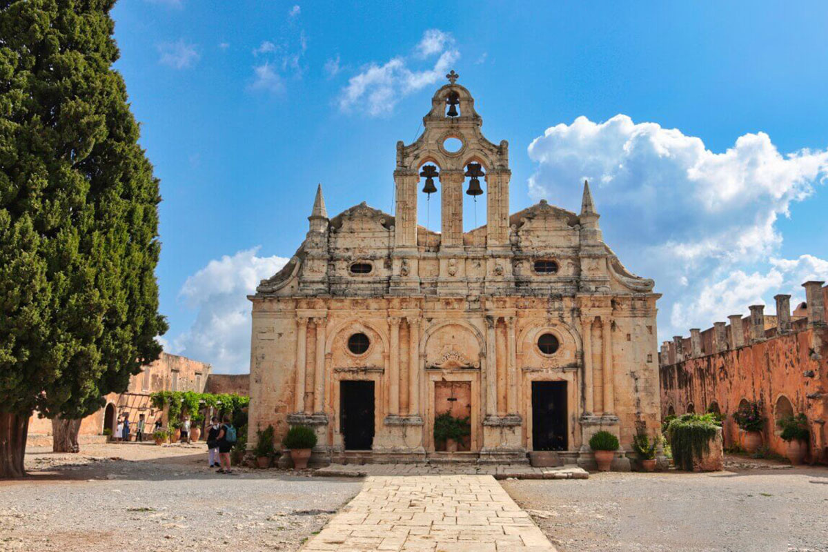 Μονή Αρκαδίου Moirai Pavillion
