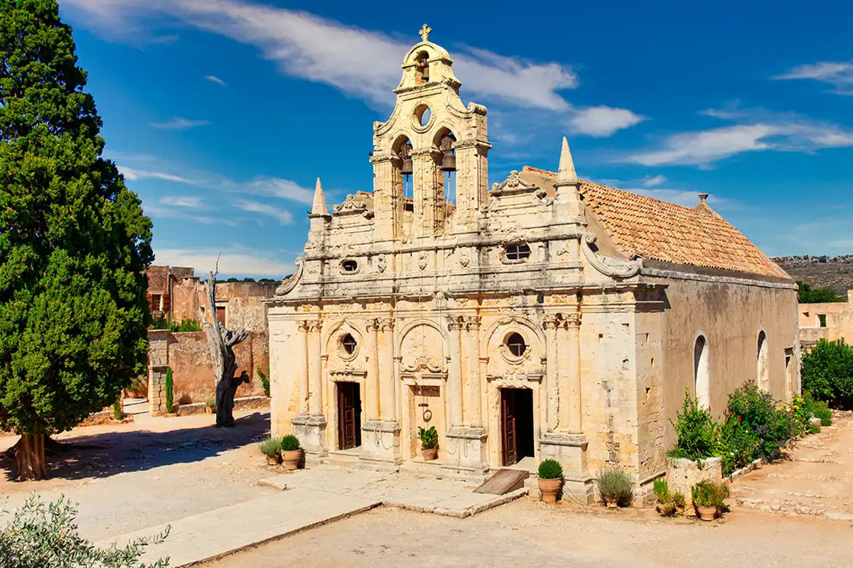 Μονή Αρκαδίου Moirai Pavillion