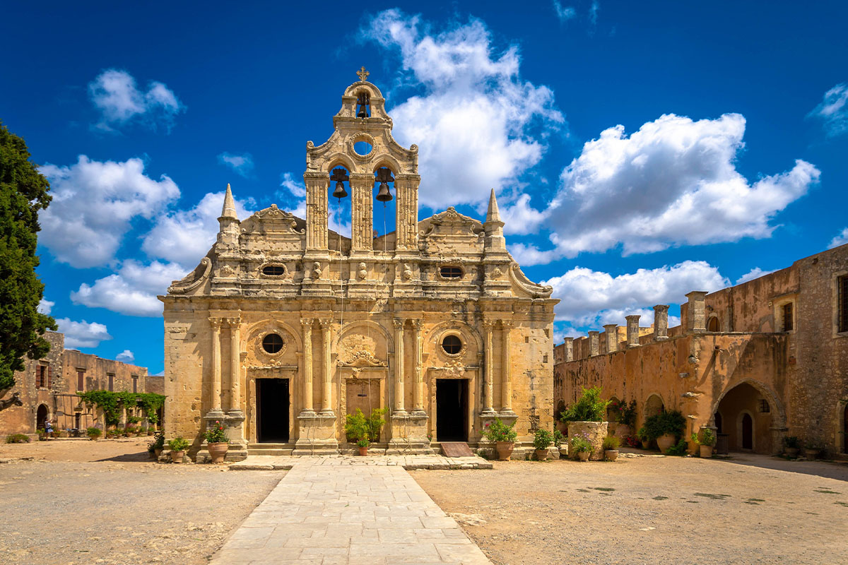 Μονή Αρκαδίου Moirai Pavillion